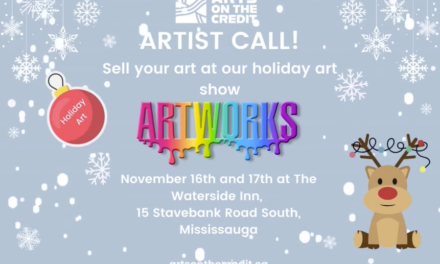 Call for Artists – Arts on the Credit’s ArtWorks Show and Sale